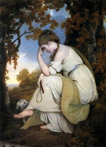 Maria, From Sterne, A Companion To The Picture Of Edwin — Joseph Wright Of Derby