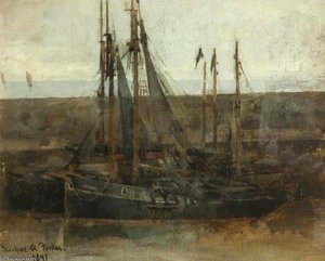 At Their Moorings — Elizabeth Adela Stanhope Forbes