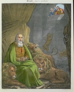 Daniel In The Lions' Den — Siegfried Detler Bendixen, Romanticism