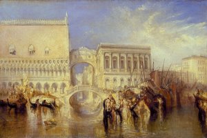 Venice, The Bridge Of Sighs — J.m.w. Turner