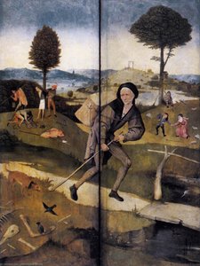 Haywain (detail) — Hieronymus Bosch, Early Netherlandish Symbolism