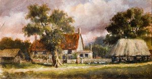Village Green, South East Corner — Charles Langton Lockton