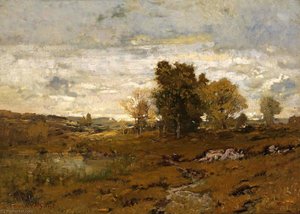 Autumn At Arkville — Alexander Helwig Wyant