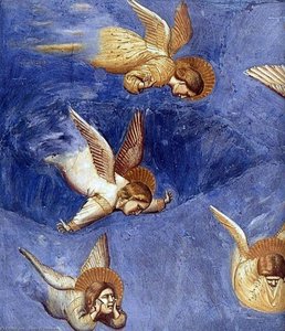 No. 36 Scenes From The Life Of Christ: 20. Lamentation ((detail) — Giotto Di Bondone, Proto-renaissance