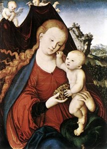 Madonna And Child — Lucas Cranach The Elder, Renaissance