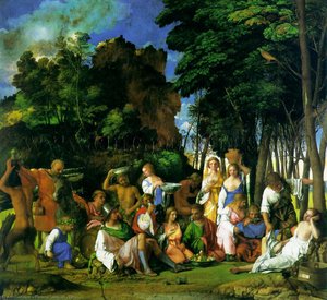Feast Of The Gods — Titian, High Renaissance