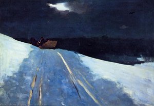 Sleigh Ride — Winslow Homer, American Realism