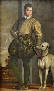 Boy With A Greyhound — Paolo Veronese