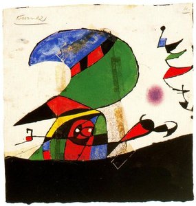 Maqueta Núm. 4 De La Sèrie Gaudí 1 — Joan Miró