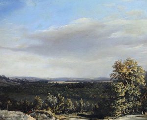 Landscape With Trees — Philip John Ouless