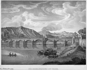 The Bridge Over The Moselle To Trier