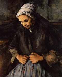 Old Woman With A Rosary — Paul Cézanne