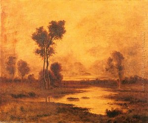A river landscape