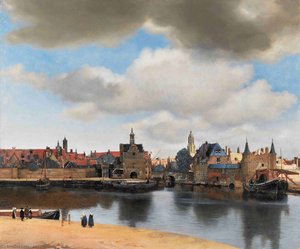 View On Delft — Johannes Vermeer, Baroque