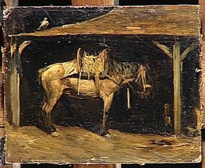 Cheval Normand — Paul Huet, Romanticism