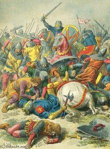 Philip Augustus At The Battle Of Bouvines — Frederic Theodore Lix