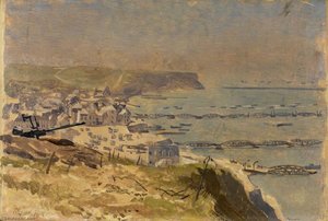 Mulberry Harbour Arromanches Ii — Stephen Bone