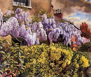 Wisteria. Cookham — Sir Stanley Spencer