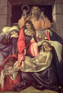 Lamentation Over The Dead Christ - — Sandro Botticelli