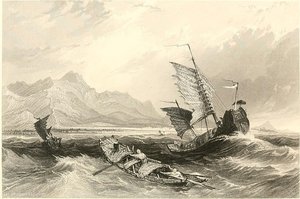 Termination Of The Great Wall — Thomas Allom