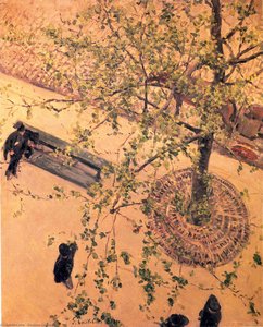 Boulevard Seen From Above — Gustave Caillebotte