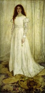 White Girl — James Abbott Mcneill Whistler, Aesthetic Impressionism