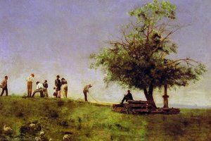 Mending The Net — Thomas Eakins, Contemporary Realism