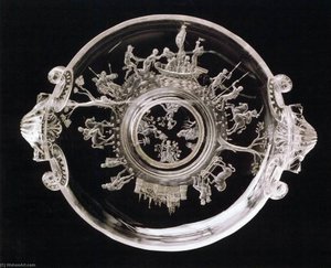 Bowl With Scenes From The Trojan Saga — Saracchi Brothers