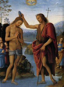 Baptism Of Christ — Pietro Perugino (pietro Vannucci)