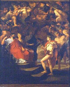 Orphée aux Enfers devant Pluton et Proserpine