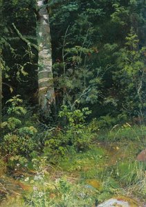 Birch And Mountain Ash — Ivan Ivanovich Shishkin, Realism