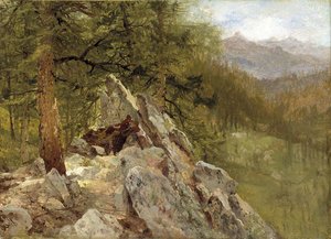 Western Landscape — John Frederick Kensett, Hudson River School