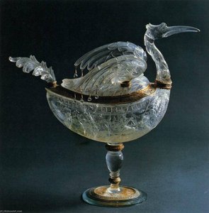 Heron Shaped Vase — Saracchi Brothers