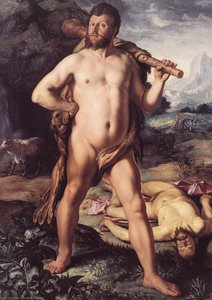 Hercules And Cacus — Hendrik Goltzius