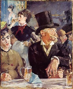 Cafe Concert — Édouard Manet, Impressionism