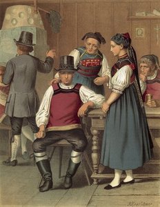 German Costume Baden Rickesbach