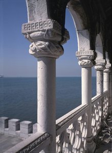 Belém Tower - detail from balcony