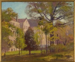 Indiana University Campus, Bloomington — Theodore Clement Steele