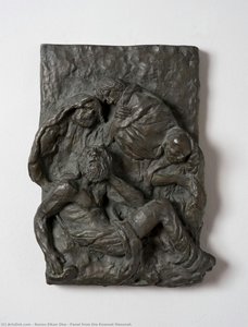 Panel From The Knesset Menorah — Benno Elkan Obe