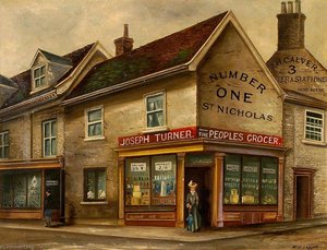 Joseph Turner, People's Grocer, St Nicholas' Street, Ipswich — William John Leggett