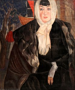 Portrait Of A Woman — Boris Dmitrievich Grigoriev