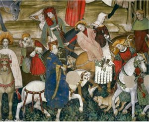 Gallant Scene — Giacomo Jaquerio