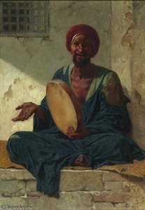 An Arab Improvisatore — Frederick Goodall