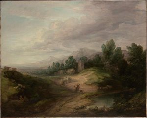 Wooded Upland Landscape — Thomas Gainsborough