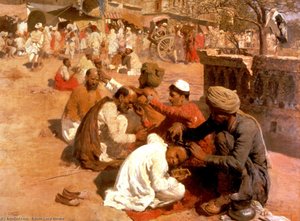 Indian Barbers - Saharanpore — Edwin Lord Weeks