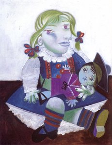 Maia With A Doll — Pablo Picasso