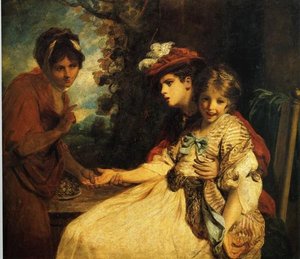 A Fortune-teller — Sir Joshua Reynolds, Neoclassicism