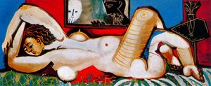 Lying Naked Woman 4 — Pablo Picasso