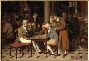 L'intérieur D'un Café, Dit Aussi La Partie De Dames Au Café Lamblin Au Palais Royal — Louis Léopold Boilly