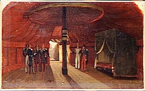Vue Interieure De La Tente Du Fils De L'empereur Du Maroc Prise A La Bataille D'isly.14 Aout 1844 — Jacques Guiaud